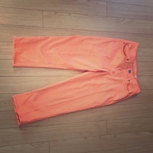 Girls Peach Jeans